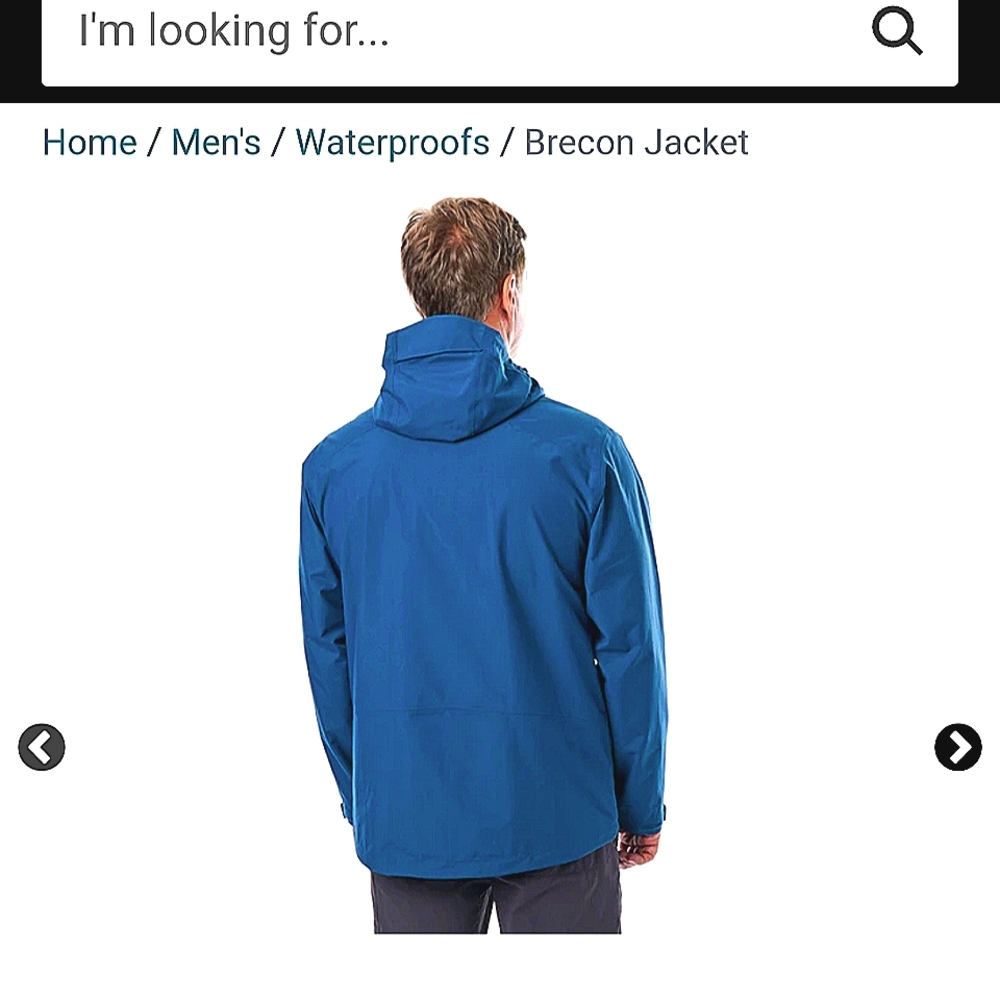 High end British Waterproof Rain Jacket - Rohan Breccon - Picture 3 of 11